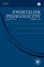 Okładka - Kwartalnik Pedagogiczny 2014/4 (234) - Adam Fijałkowski, Janina Kamińska