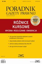 Okładka - Różnice kursowe - wycena, rozliczanie, ewidencja - Aneta Szwęch