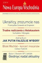 Okładka - Nowa Europa Wschodnia 2/2018 - Praca zbiorowa