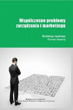 Okładka - Współczesne problemy zarządzania i marketingu - Roman Niestrój