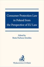 Okładka - Consumer Protection Law in Poland from the Perspective of EU Law - Opracowanie zbiorowe