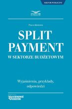 Okładka - Split Payment w sektorze budżetowym - Praca zbiorowa