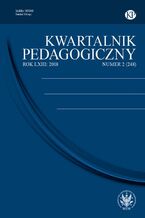 Okładka - Kwartalnik Pedagogiczny 2018/2 (248) - Praca zbiorowa