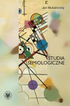 Okładka - Studia semiologiczne - Jan Mukařovský