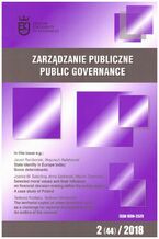 Okładka - Zarządzanie Publiczne nr 2(44)/2018 - Jacek Raciborski, Wojciech Rafałowski, Joanna M. Salachna, Anna Szafranek, Marcin Tyniewicki, Tadeusz Kudłacz, Tadeusz Markowski, Krzysztof Wąsowicz, Robert Gawłowski, Piotr Tworek