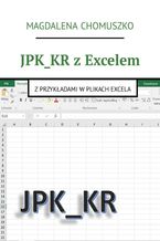 Okładka - JPK_KR z Excelem - Magdalena Chomuszko