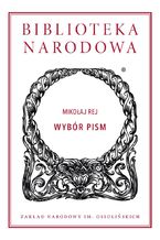 Okładka - Wybór pism - Mikołaj Rej