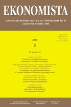 Okładka - Ekonomista 2018 nr 5 - Praca zbiorowa