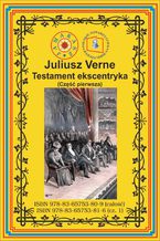 Okładka - Testament ekscentryka. Część 1 - Juliusz Verne