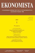 Okładka - Ekonomista 2019 nr 1 - Praca zbiorowa