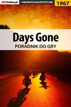 Okładka - Days Gone - poradnik do gry - Jacek "Stranger" Hałas