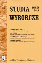 Okładka - Studia Wyborcze t. 20 - Praca zbiorowa