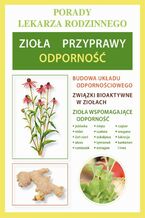 Okładka - Zioła, przyprawy - odporność - Anna Kubanowska