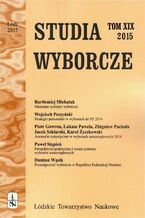 Okładka - Studia Wyborcze t. 19 - Praca zbiorowa