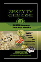 Okładka - Zeszyty chemiczne. Budowa cząsteczki i co z tego wynika - Małgorzata Szklorz
