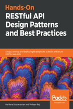 Okładka - Hands-On RESTful API Design Patterns and Best Practices. Design, develop, and deploy highly adaptable, scalable, and secure RESTful web APIs - Harihara Subramanian J, Anupama Murali, Pethuru Raj