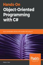 Okładka - Hands-On Object-Oriented Programming with C#. Build maintainable software with reusable code using C# - Abhishek Sur, Raihan Taher