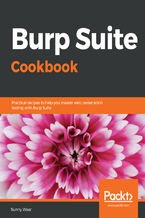 Okładka - Burp Suite Cookbook. Practical recipes to help you master web penetration testing with Burp Suite - Dr. Sunny Wear