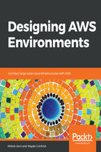 Okładka - Designing AWS Environments. Architect large-scale cloud infrastructures with AWS - Mitesh Soni, Wayde Gilchrist