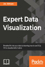 Okładka - Expert Data Visualization. Advanced information visualization with D3.js 4.x - Jos Dirksen