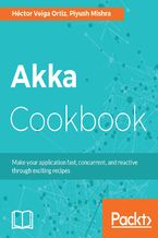 Okładka - Akka Cookbook. Recipes for concurrent, fast, and reactive applications - Vivek Mishra, Héctor Veiga Ortiz