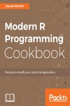 Okładka - Modern R Programming Cookbook. Recipes to simplify your statistical applications - Jaynal Abedin