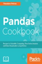 Okładka - Pandas Cookbook. Recipes for Scientific Computing, Time Series Analysis and Data Visualization using Python - Theodore Petrou, Kuntal Ganguly