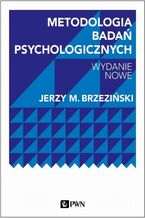 Okładka - Metodologia badań psychologicznych - Jerzy M. Brzeziński