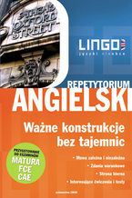 Okładka - Angielski. Ważne konstrukcje - Anna Treger