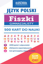 Okładka - Język polski. Fiszki gimnazjalisty. 500 kart do nauki - Paweł Pokora