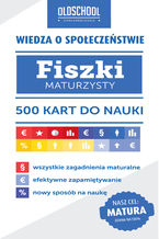 Okładka - Wiedza o społeczeństwie. Fiszki maturzysty. 500 kart do nauki - Szymon Krawczyk, Mariusz Włodarczyk