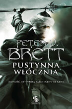 Okładka - Pustynna włócznia. Księga 1 - Peter V. Brett