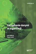 Okładka - Zarządzanie danymi w organizacji - Beata Gontar