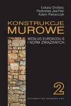 Okładka - Konstrukcje murowe według Eurokodu 6 i norm związanych. Tom 2 - Łukasz Drobiec, Radosław Jasiński, Adam Piekarczyk