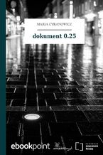 Okładka - dokument 0.25 - Maria Cyranowicz
