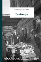 Okładka - Deklaracja - Zuzanna Ginczanka