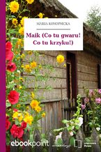 Okładka - Maik (Co tu gwaru! Co tu krzyku!) - Maria Konopnicka
