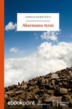 Okładka - Akermano tyrai - Adam Mickiewicz