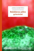 Okładka - Balaklavos pilies griuvsiai - Adam Mickiewicz