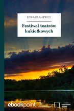 Okładka - Festiwal teatrów kukiełkowych - Edward Pasewicz