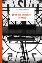 Okładka - [Sonety odeskie - Motto] - Adam Mickiewicz