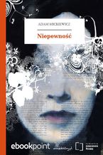 Okładka - Niepewność - Adam Mickiewicz