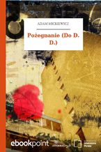 Okładka - Pożegnanie (Do D. D.) - Adam Mickiewicz