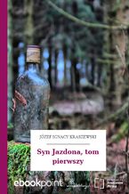 Okładka - Syn Jazdona, tom pierwszy - Józef Ignacy Kraszewski