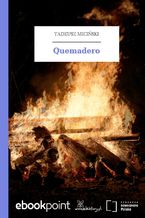 Okładka - Quemadero - Tadeusz Miciński