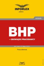 Okładka - BHP - obowiązki pracodawców - Praca zbiorowa