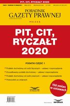 Okładka - PIT CIT Ryczałt 2020 - Praca zbiorowa