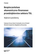 Okładka - Bezpieczeństwo ekonomiczno-finansowe przedsiębiorstw sektora TSL. Wybrane problemy - Natasza Duraj, Adam Sadowski, Anna Misztal, Michał Comporek, Magdalena Kowalska