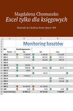 Okładka - Excel tylko dla księgowych Zeszyt 1 - Magdalena Chomuszko