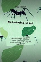 Okładka - Nic konkretnie nie boli - Jerzy Kaśków